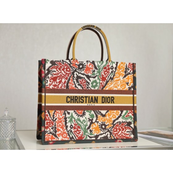 DIOR TOTE Paisley Yellow